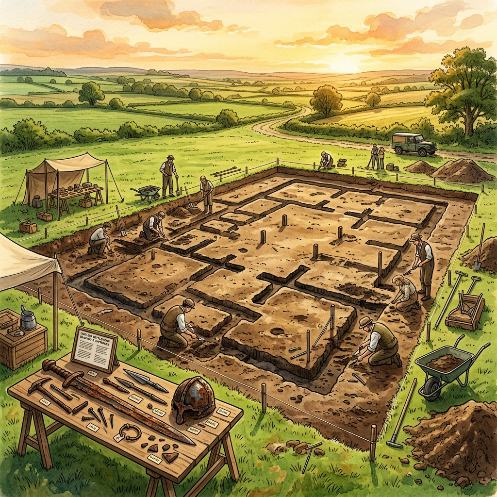 Excavation of a Massive 2nd-Century 'Germanic Chieftain's Longhouse' and Ritual Mead Hall in Lower Saxony