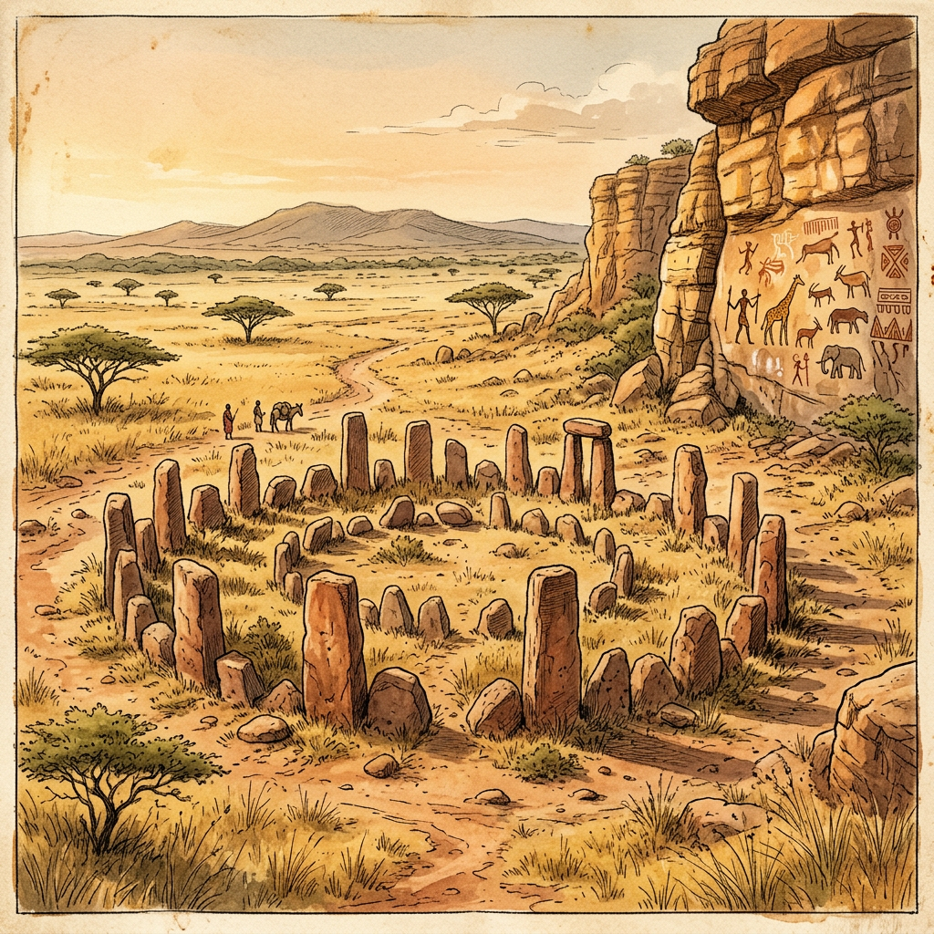 Ancient 'Eland-Dance' Ceremonial Enclosure Discovered in Kalahari Basin Reveals 5,000-Year-Old Ritual Roots