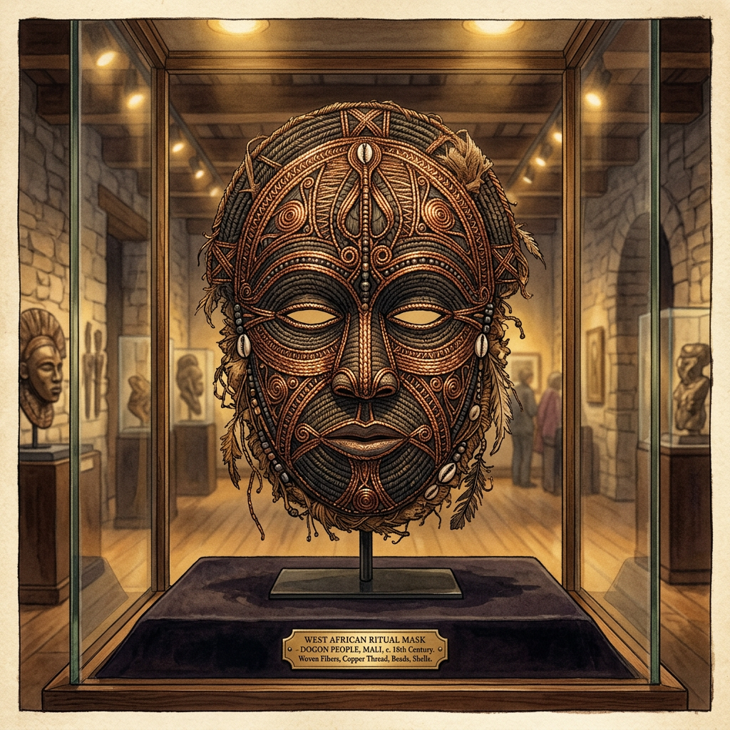 Discovery of 'Copper-Threaded' Ritual Masks in South Korea's Gaya Tumuli Reveals Origins of Ancient Iron Festivals