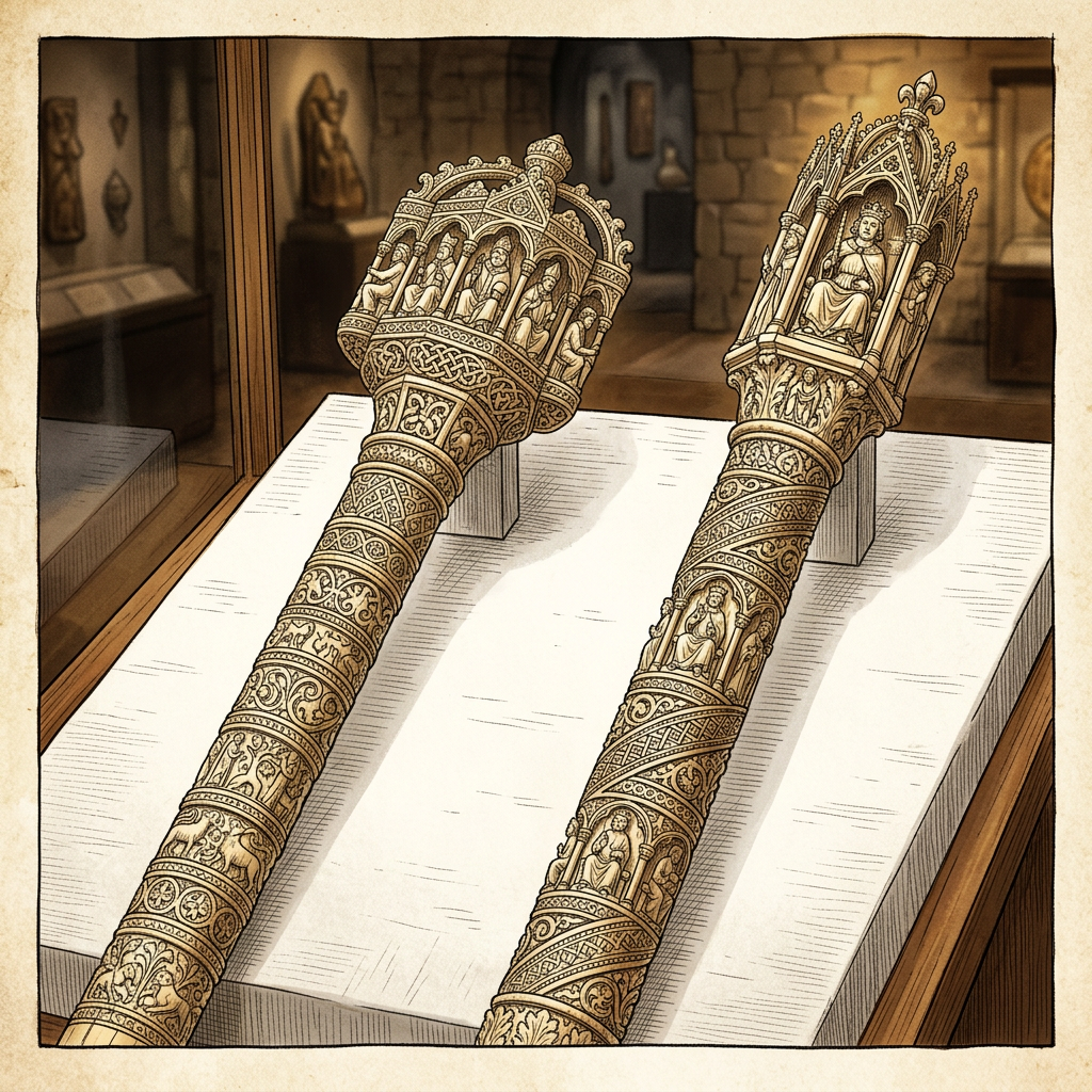 Belgium’s Royal Museum for Central Africa Returns 15th-Century 'Kongo Kingdom' Royal Scepters to Angola