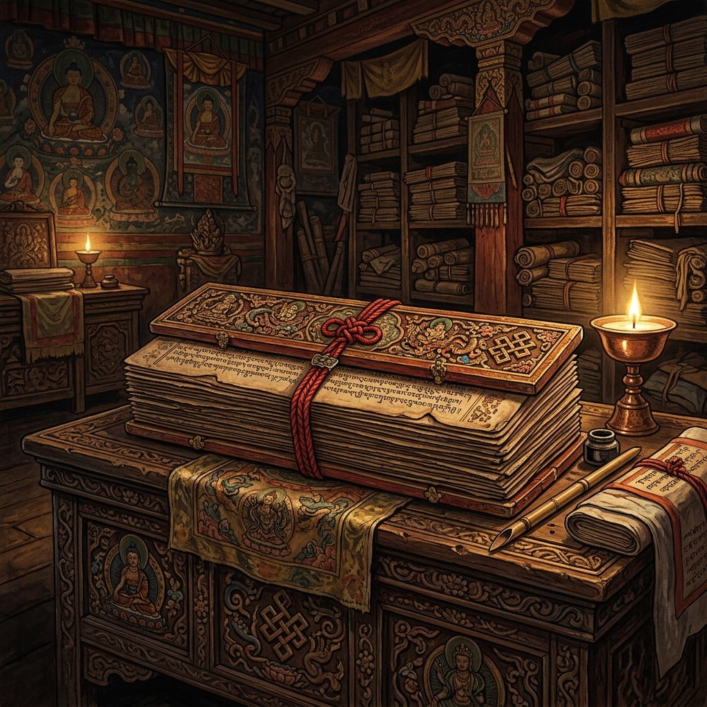 10th-Century 'Sattva-Pratyaksha' Manuscript Discovered in a Remote Bhutanese Monastery Explores the Metaphysics of Pure Perception