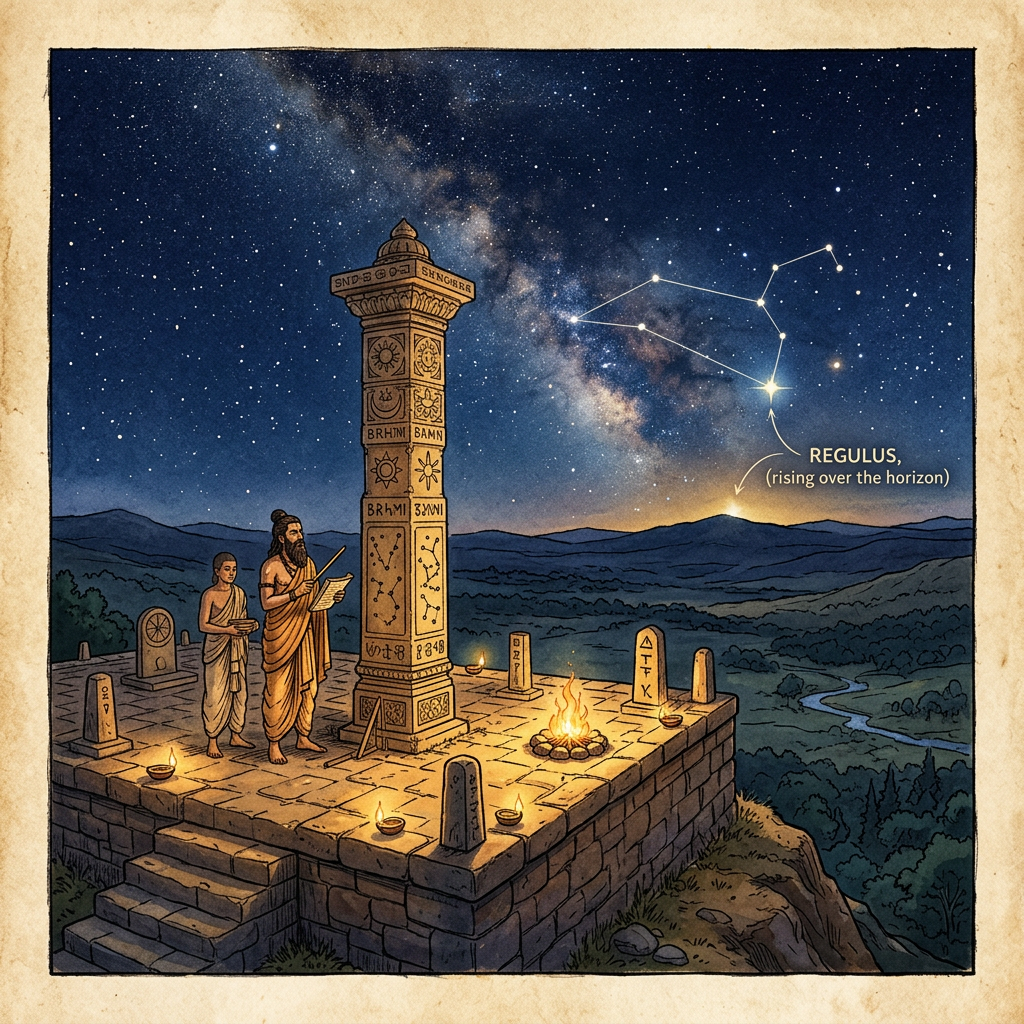 Computational Analysis of 1st Millennium BCE 'Jyotisha' Tables Confirms Precision in Predicting the Heliacal Rising of Regulus in 950 BCE