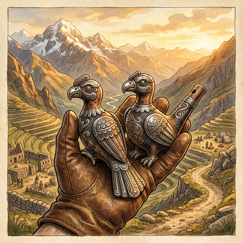 Archaeologists in Peru Uncover 'Silver-Inlaid Condor Whistles' Linked to 2,800-Year-Old Chavin Equinox Mountain Rites