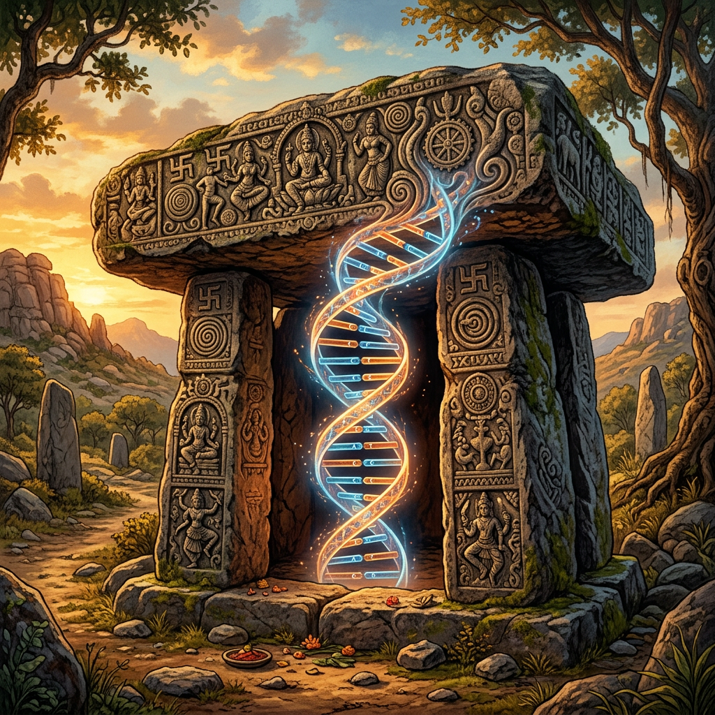 Large-Scale Genomic Study of 3,000-Year-Old Remains in the Deccan Reveals Early Varna Social Stratification