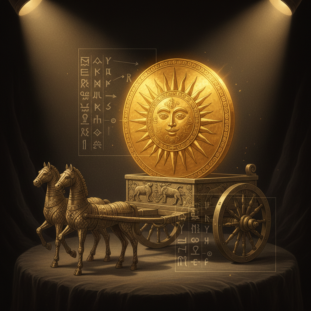 New Analysis of Bronze Age 'Sun Chariot' Inscriptions in Scandinavia Suggests Early Parallels to Vedic Solar Metaphysics