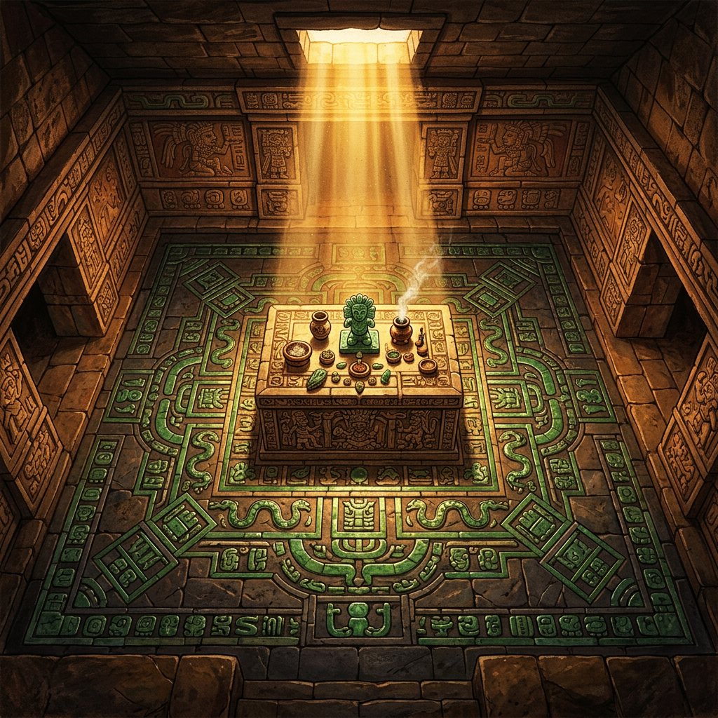 Discovery of a 1,500-Year-Old 'Zapotec Sun-Altar' Temple Featuring Rare Jade-Encrusted Floors in Oaxaca, Mexico