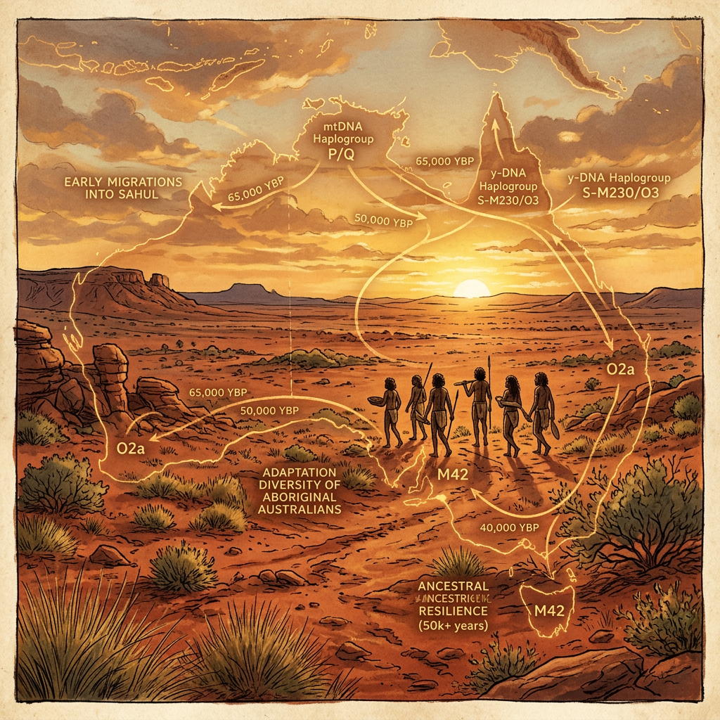 Paleogenomic Analysis of 14,000-Year-Old 'Sahul' Remains Identifies First Evidence of Genetic Adaptation to Aridity-Pulse Environments