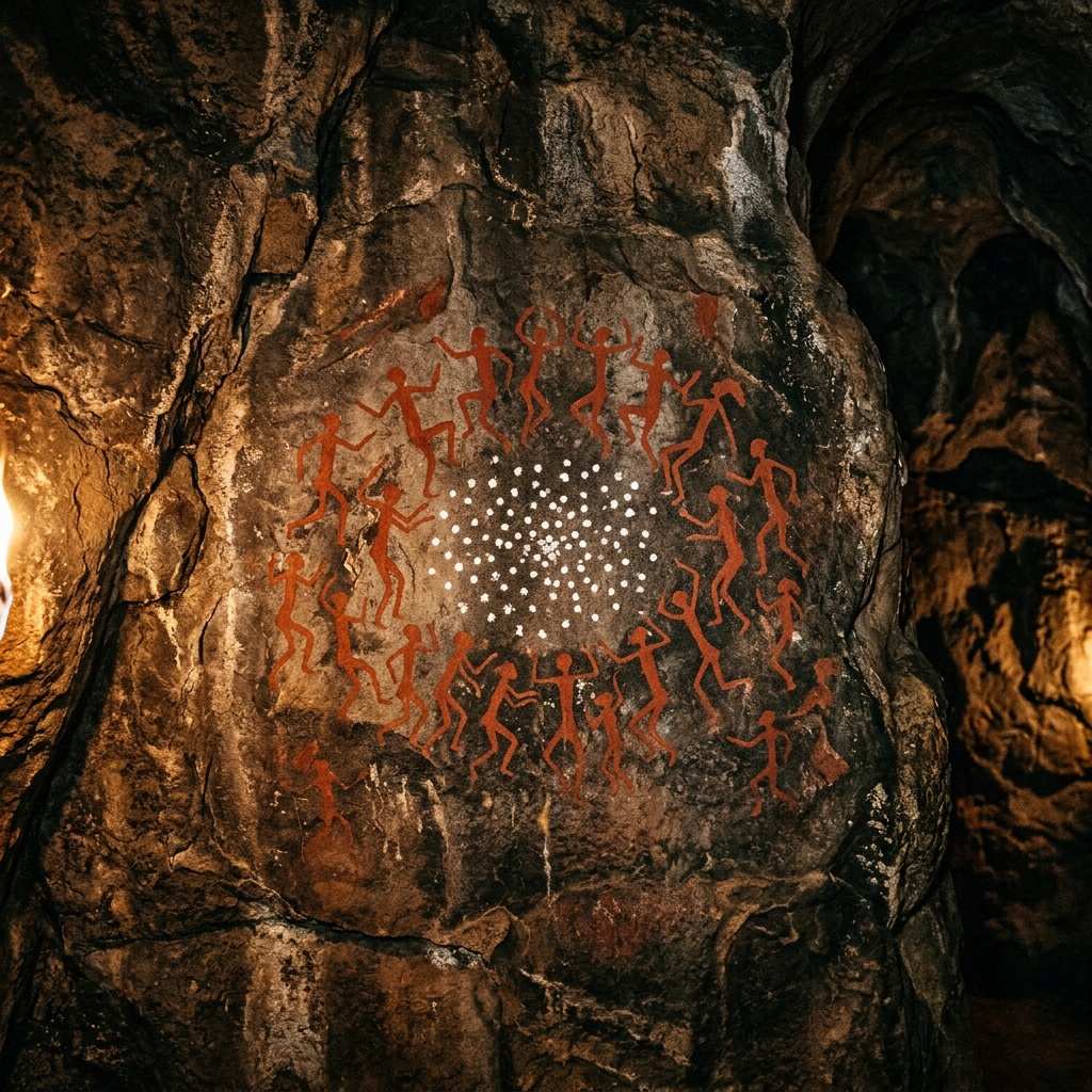 Upper Paleolithic 'Celestial Dance' Rock Art Discovered in Hidden Caverns of Rajasthan’s Alwar District