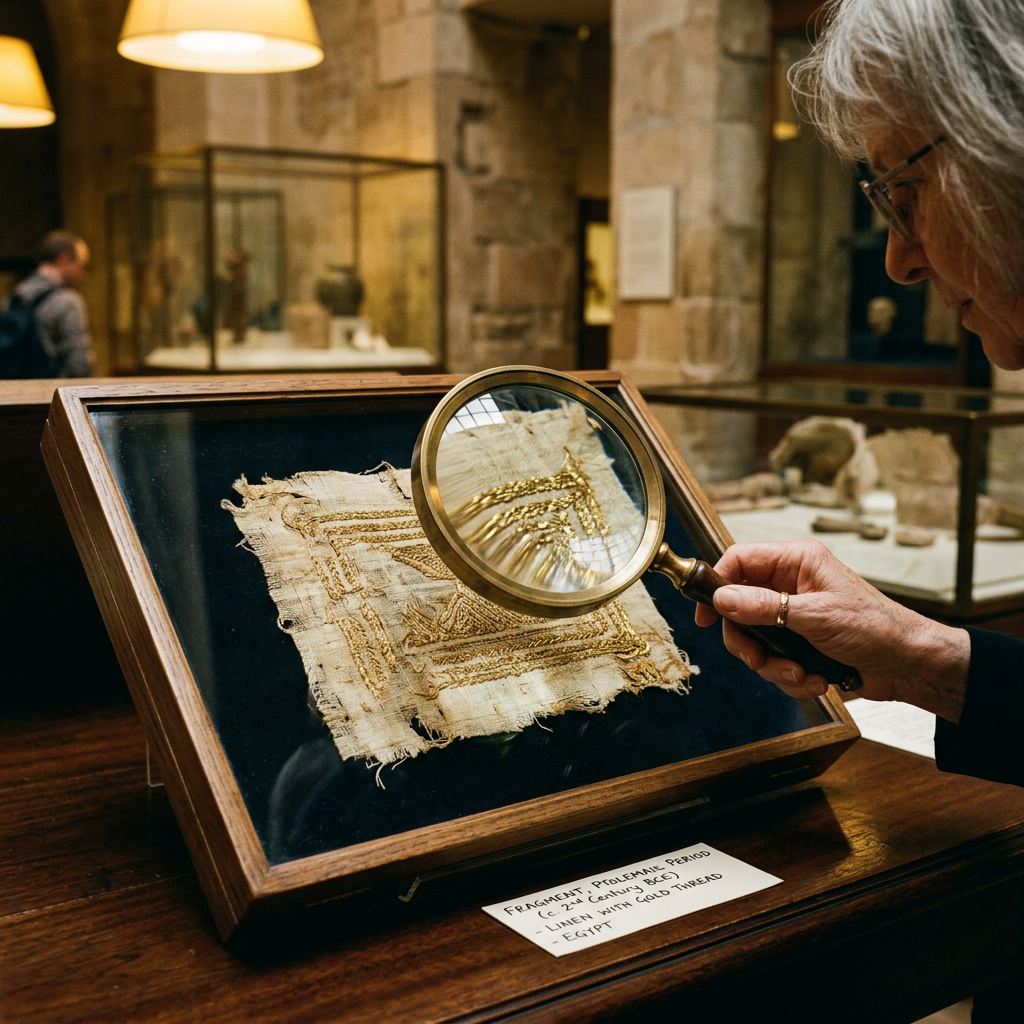 4,000-Year-Old 'Gold-Threaded' Linen Banners Discovered in Ebla Reveal Logistics of the 'Festival of the Silver Grain'