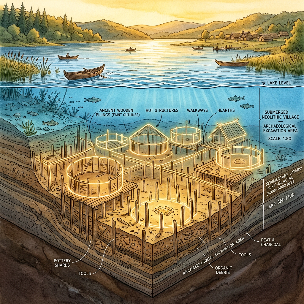 Breakthrough Heritage Tech: 'Quantum-Pulse LiDAR' Unveils Submerged Neolithic Villages Beneath Lake Geneva