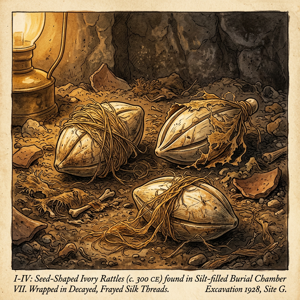 Archaeologists in Coastal China Discover 'Silk-Wrapped' Ivory Rattles Linked to 5,000-Year-Old Roots of 'Sea-Spirit' Lullaby Festivals