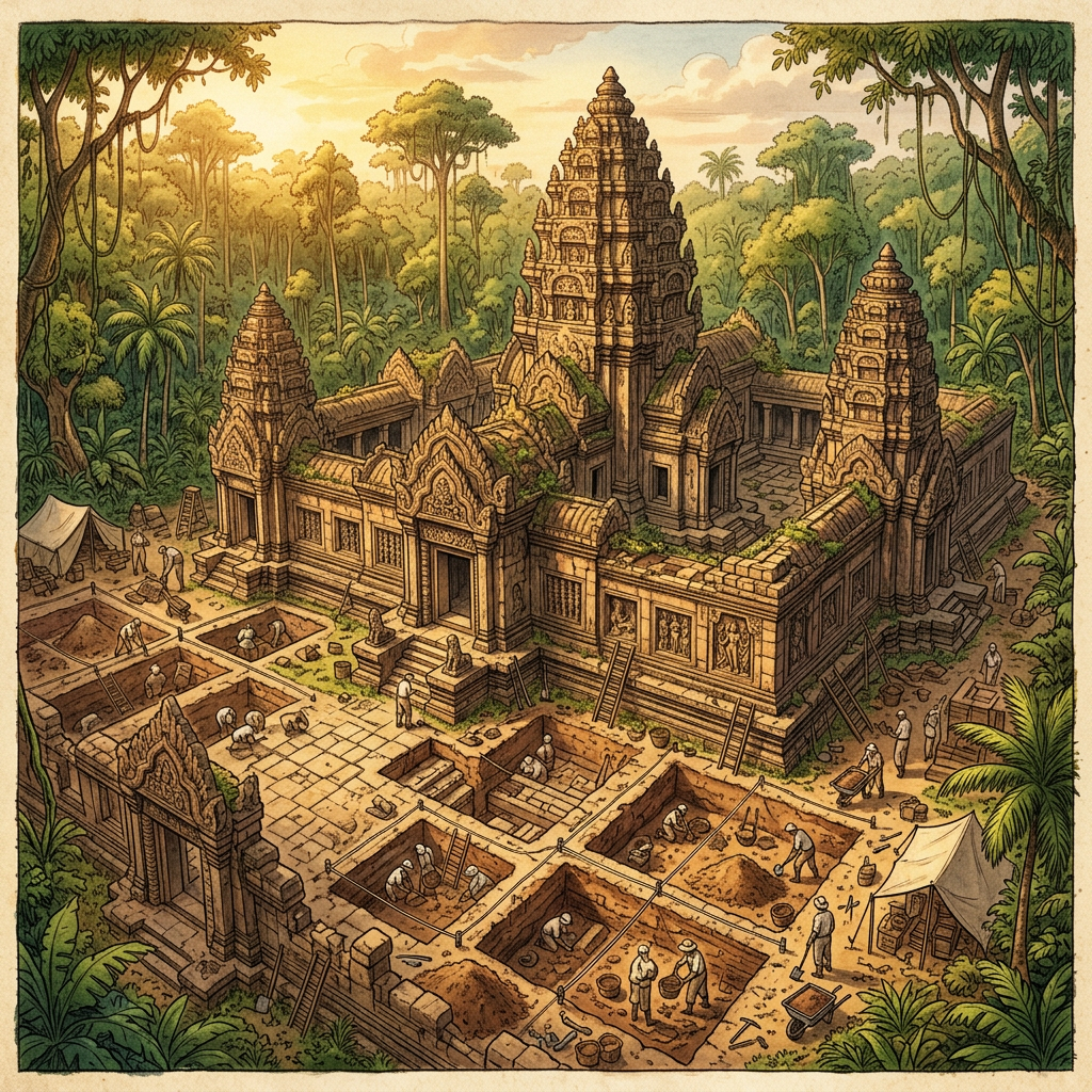 Rare 10th-Century 'Kalachuri' Shiva Temple with Mercury-Cored Foundation Identified in Shahdol, Madhya Pradesh