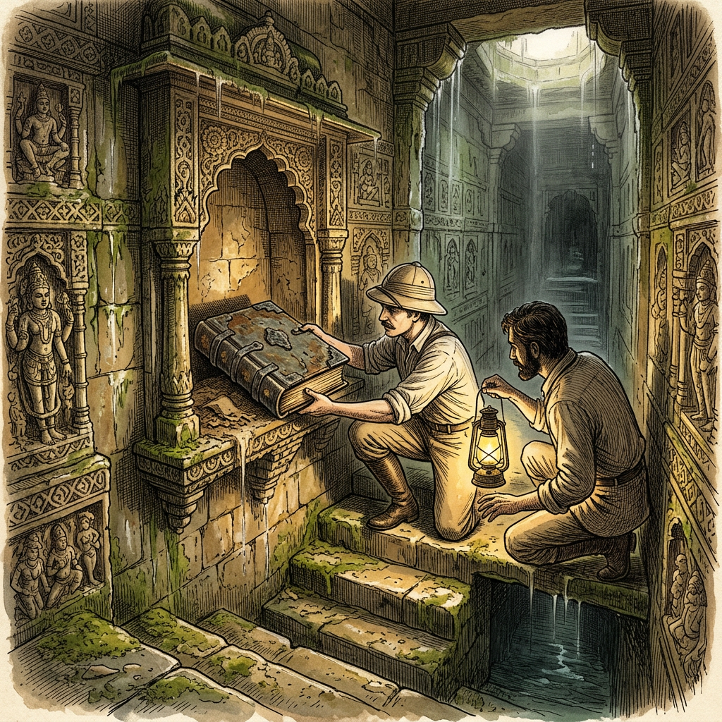 12th-Century 'Tarka-Vritti' Manuscript on the Logic of Infinite Regress Discovered in an Abandoned Gujarat Stepwell