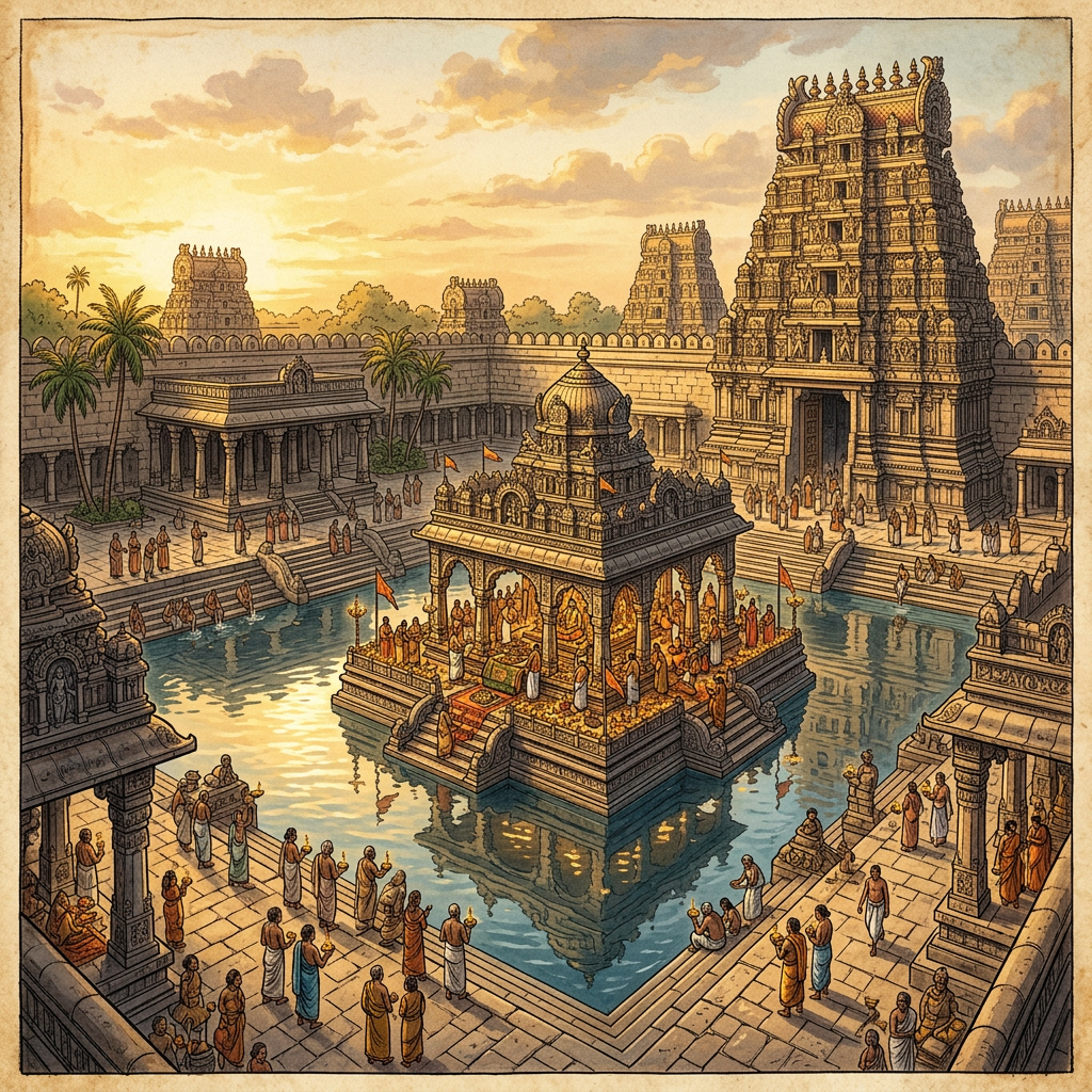 Archaeologists Uncover 11th-Century 'Kakatiya' Hydraulic Temple with Unique 'Floating Stone' Ritual Basin in Telangana