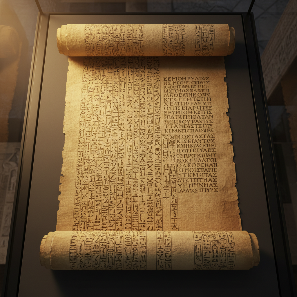 4th-Century BCE 'Hermopolis-Dialogue' Papyrus Reveals Egyptian-Stoic Synthesis on the 'Philosophy of the Divine Intellect'