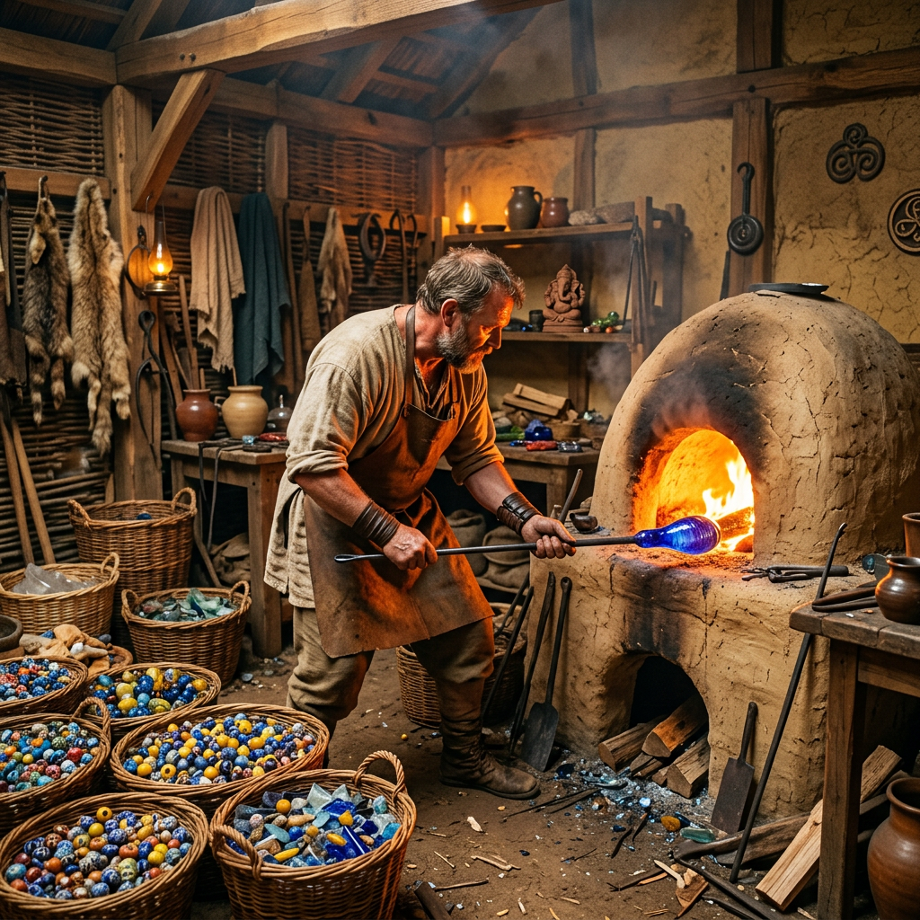 4th-Century BCE 'Celtic Glass Factory' Unearthed in Czechia Reveals Mastery of High-Temperature Chemistry