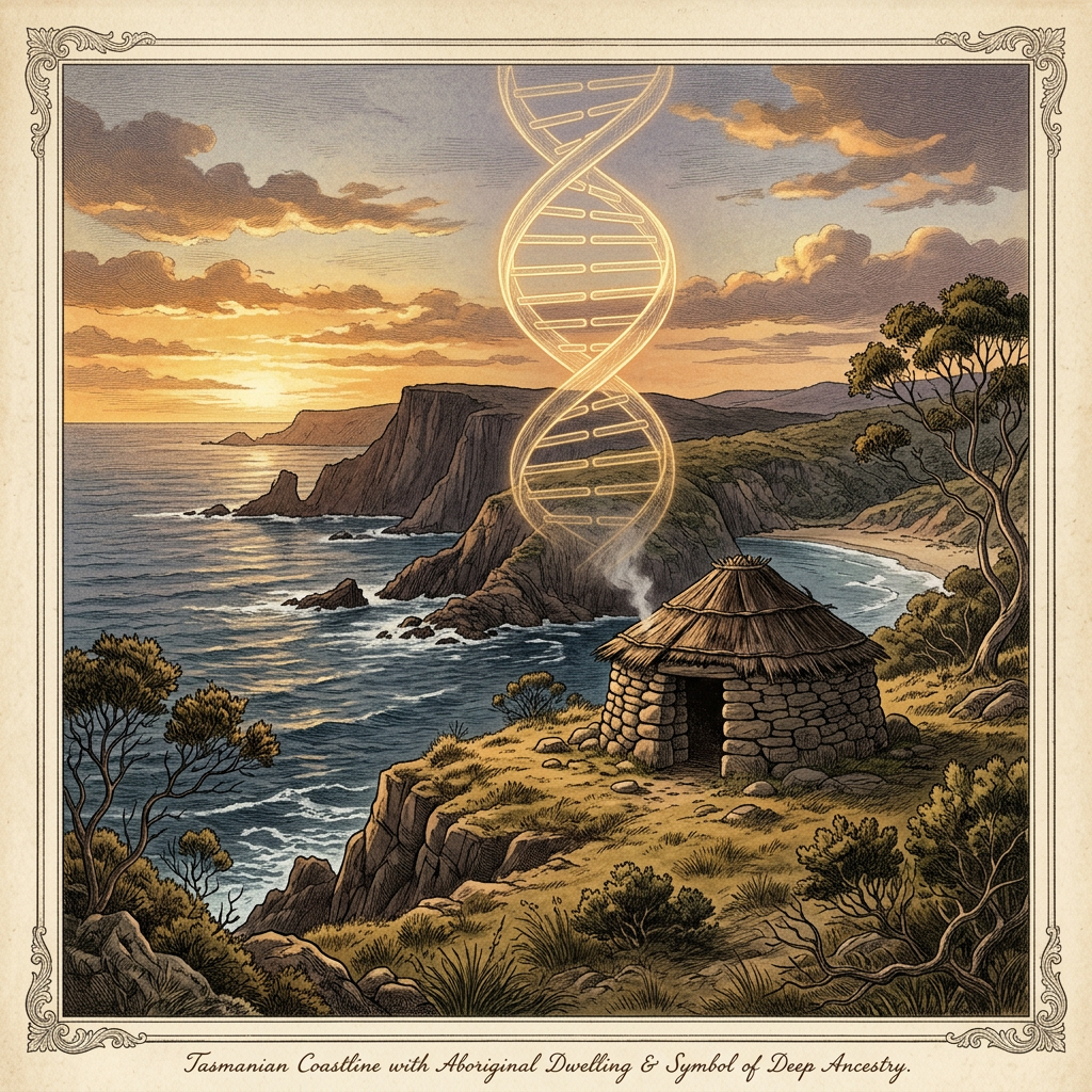 Genomic Study of 13,000-Year-Old 'Tasmanian' Remains Identifies Earliest Genetic Selection for Resistance to Endemic Sub-Antarctic Arboviral Pathogens