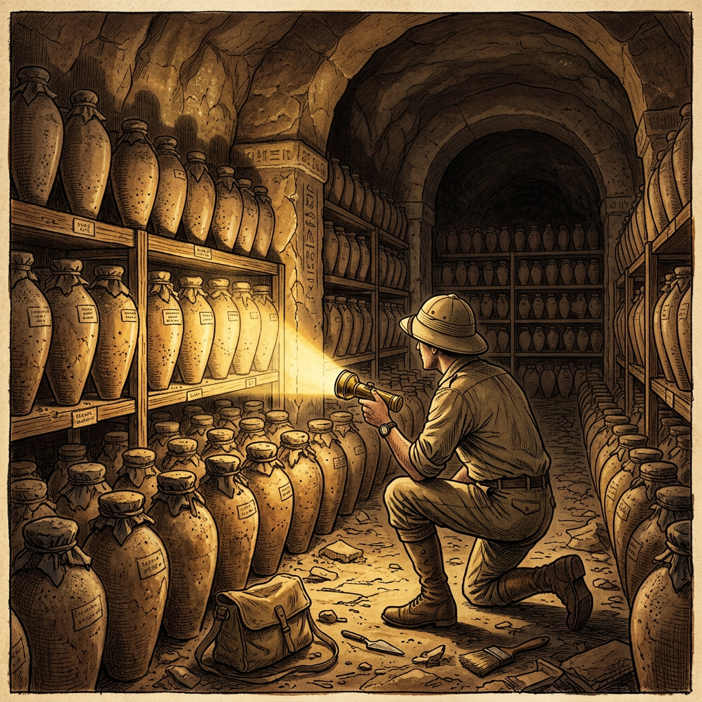 Unlooted 1st-Dynasty 'Royal Wine-Steward' Tomb Discovered at Abydos Reveals Secrets of Early Egyptian Viticulture