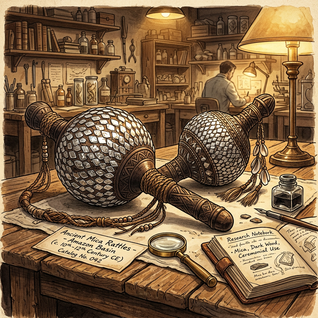 Archaeologists in the Mississippi Valley Uncover 'Mica-Incrusted' Ritual Rattles Linked to 1,500-Year-Old Roots of 'Thunder-Spirit' Summer Gatherings