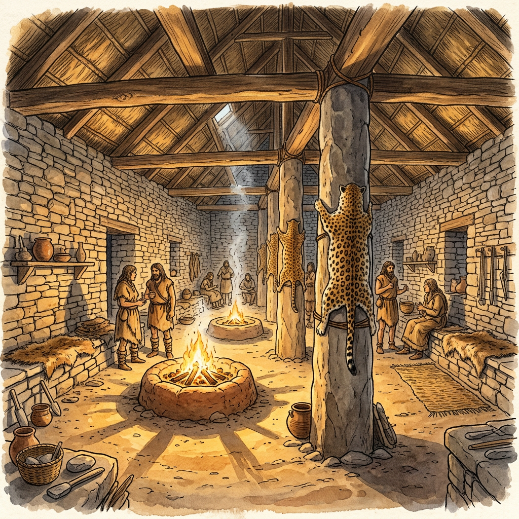 Archaeologists Uncover 5,000-Year-Old 'Leopard-Skin' Feasting Hall in Anatolia Linking Early Settlers to Seasonal Predation Rites