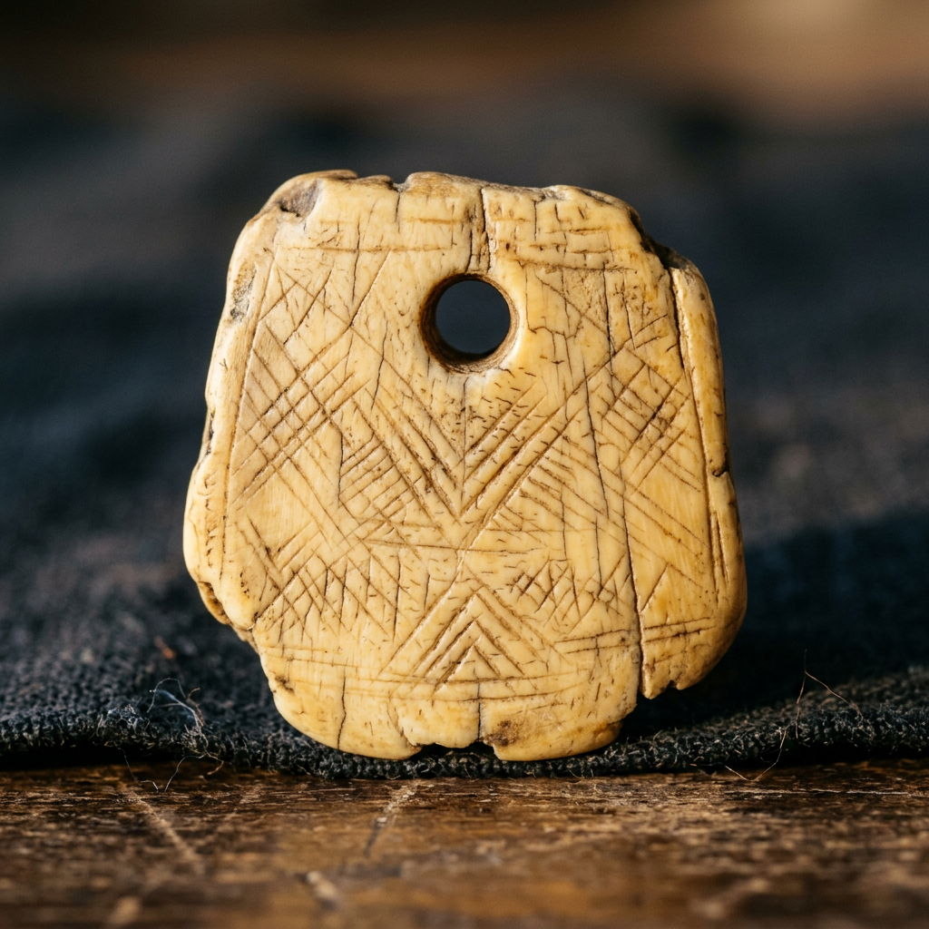 40,000-Year-Old 'Abstract Bone Engravings' and Ivory Beads Discovered in a Remote Cave in the Italian Alps