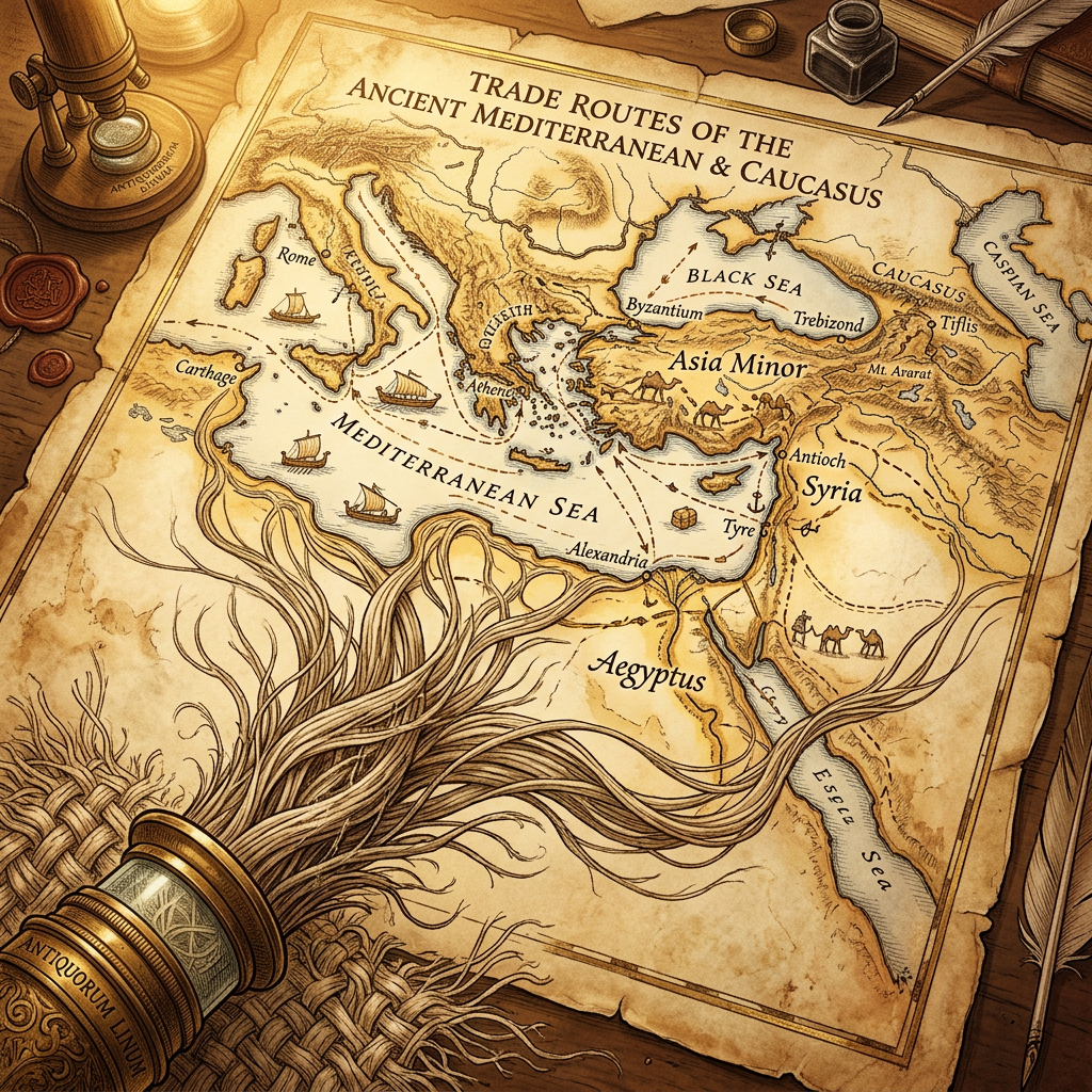 The 'Linen Route': Genomic Study Traces the 4,000-Year-Old Flax Trade Between Ancient Egypt and the Caucasus