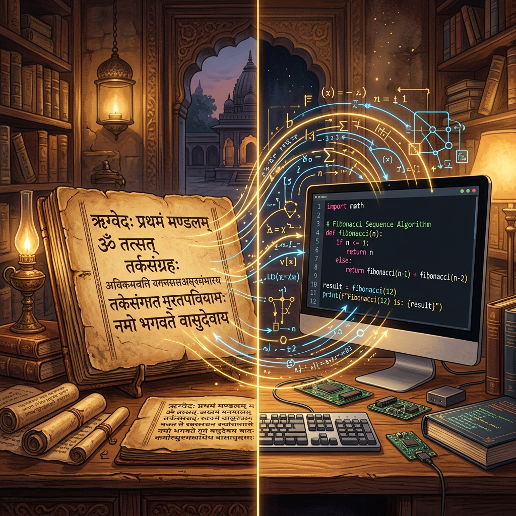 Breakthrough Study of 4th-Century 'Patanjali' Commentaries Reveals Proto-Algorithmic Structures for Early Sanskrit Machine-Translation Logic