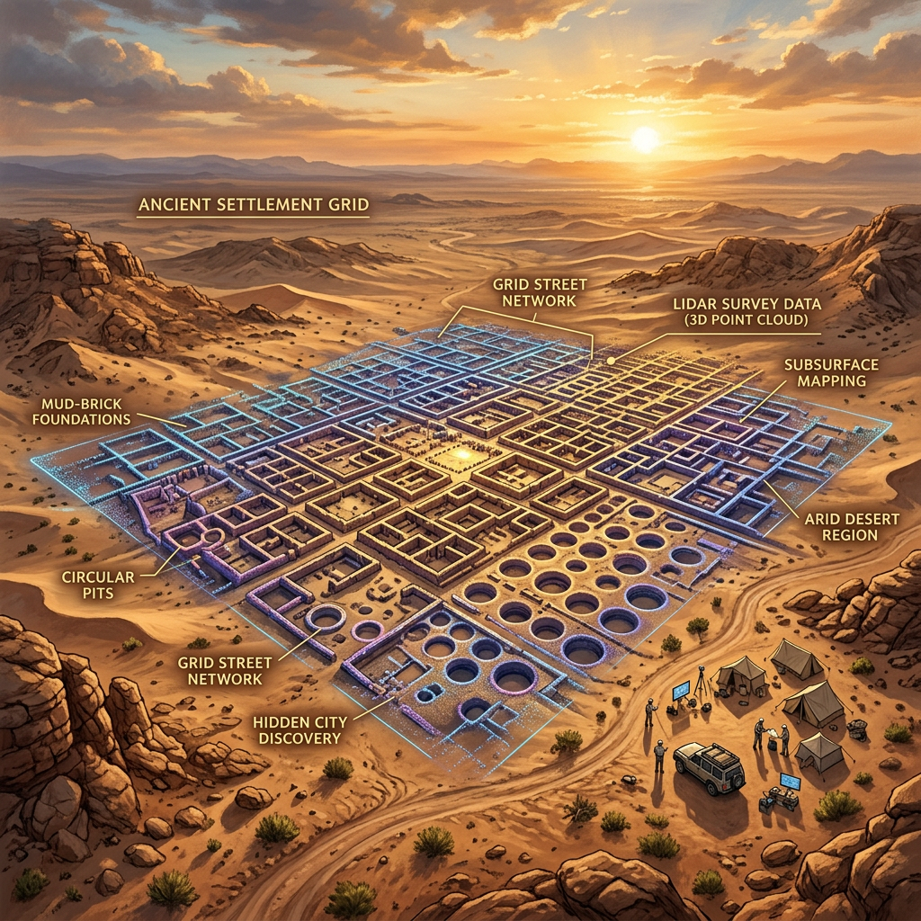 LiDAR Mapping Reveals a Massive 2,000-Year-Old 'Lost Salt-Trading Metropolis' in the Chaco Canyon Outskirts