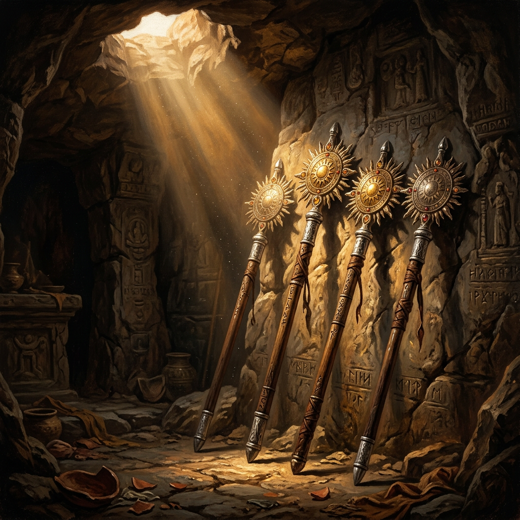 Discovery of 2nd-Century BC 'Silver-Tipped' Processional Scepters in the Atlas Mountains Points to Early Berber 'High-Atlas Sun' Festivals