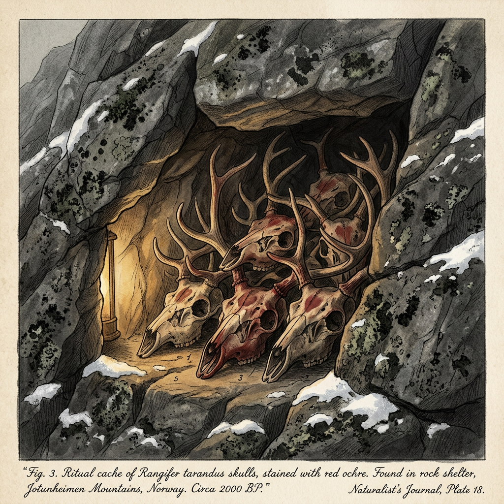 Discovery of 1,200-Year-Old 'Cinnabar-Painted' Reindeer Skulls in Lapland Points to Ancient Roots of Saami Winter Festivals