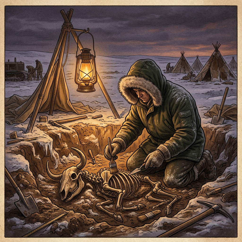 Genomic Analysis of 13,000-Year-Old 'Paleo-Siberian' Remains Identifies Earliest Genetic Adaptation to High-Tannin Tundra Flora