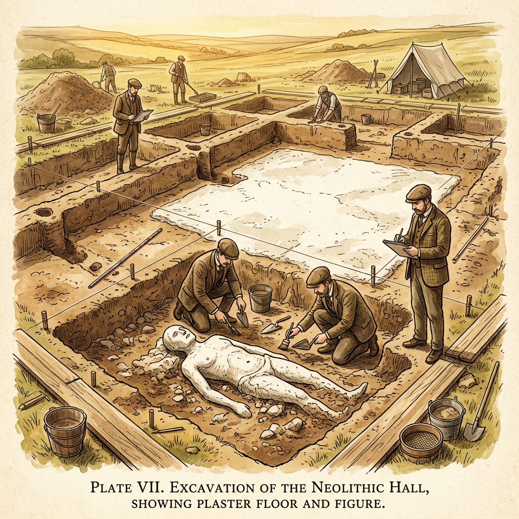 Discovery of a 9,000-Year-Old 'Neolithic Community Center' in the Golan Heights with Rare Life-Sized Plaster Statues