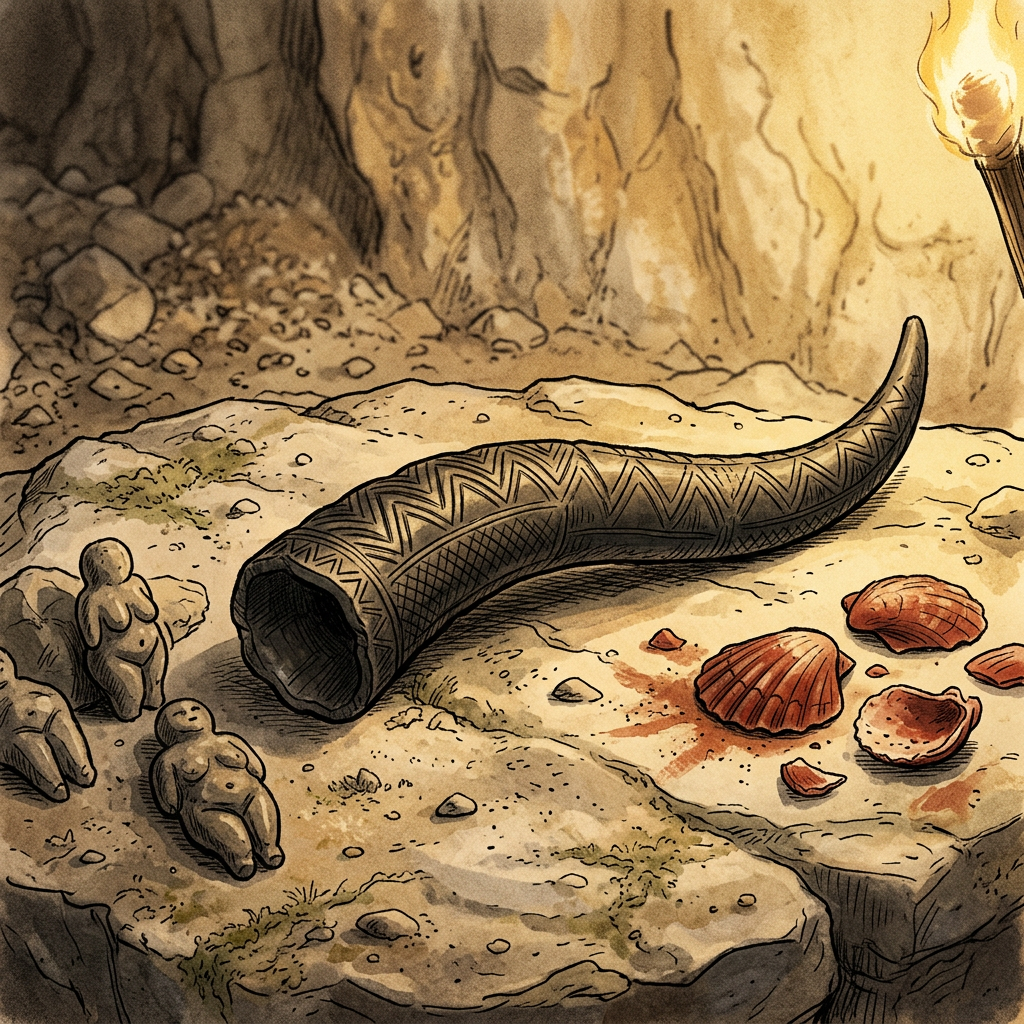 11,000-Year-Old 'Shamanic Scepter' and Ritual Cache Discovered in a Remote Cave in Morocco’s Rif Mountains