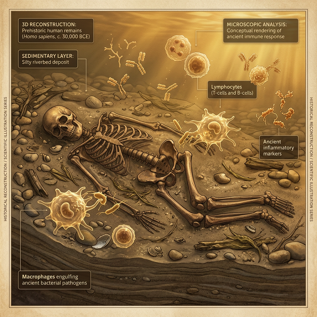 Genomic Analysis of 12,000-Year-Old 'Pearl River Delta' Remains Identifies Earliest Genetic Signature of Resilience to Endemic Riverine Parasites