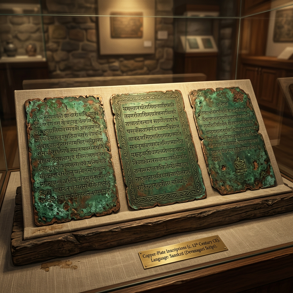 Gupta-Era Copper Plates Discovered in Vidarbha Detail 4th-Century 'Prana-Gati' Philosophy of Vital Energy Flow