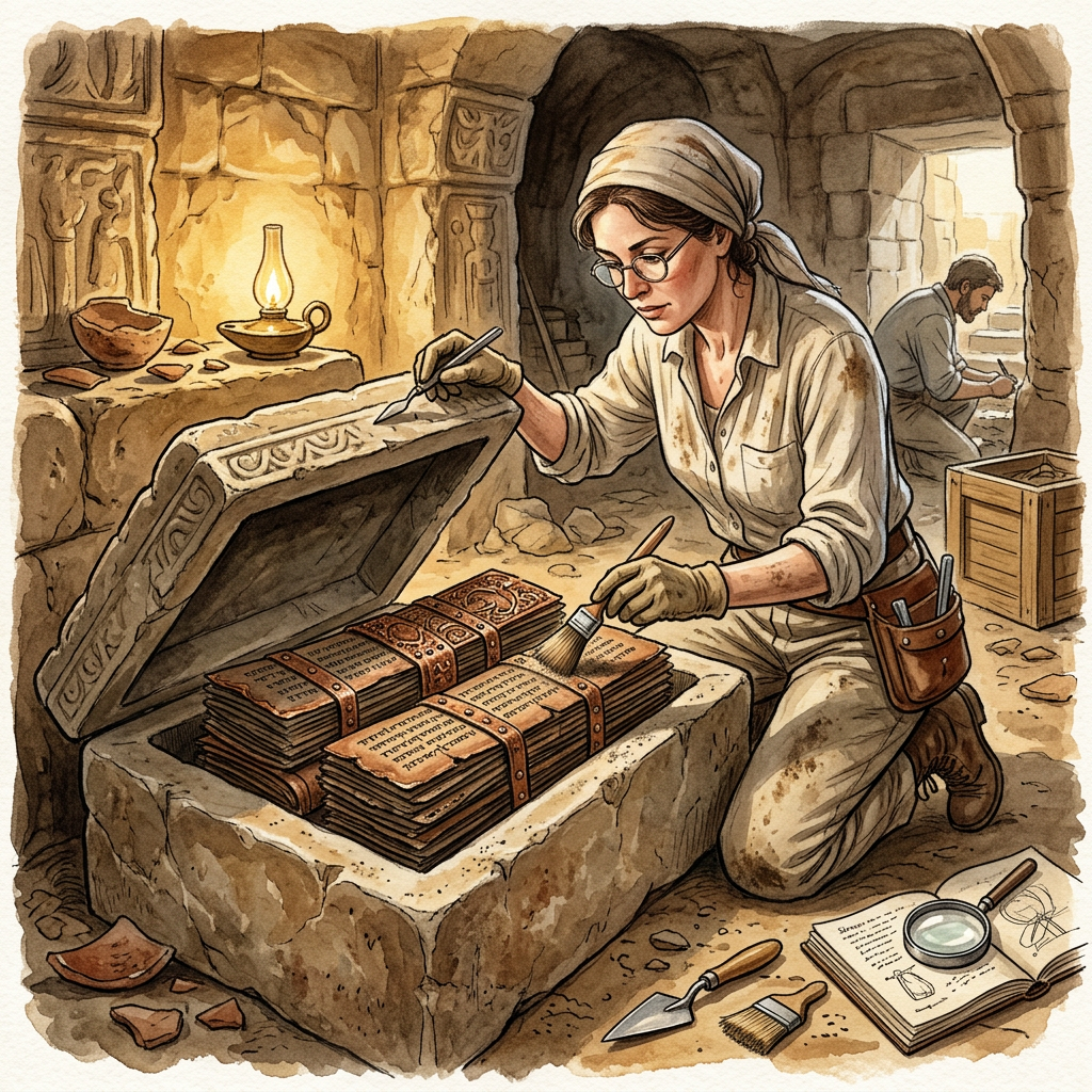 8th-Century 'Panduvamshi' Dynasty Brick Temple in Chhattisgarh Reveals Hidden Copper-Bound Palm-Leaf Maps