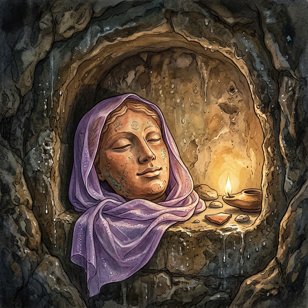 Archaeologists in Southern Italy Uncover 2nd-Century 'Silk-Wrapped' Ritual Masks Linked to the Ancient 'Festival of the Sea-Nymph'