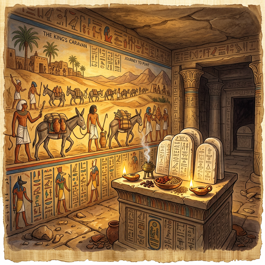 Intact 12th-Dynasty 'Director of the Royal Desert-Oasis Waystations' Tomb Uncovered in the Faiyum with Rare Alabaster Itinerary Tablets