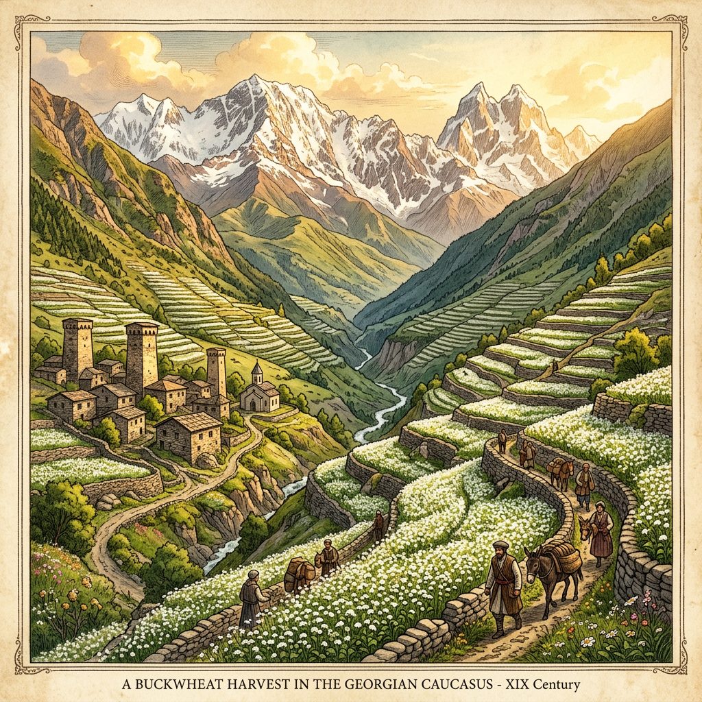 UNESCO Inscribes the 'Traditional High-Altitude Terraced Buckwheat-Fields of the Central Caucasus' to World Heritage List