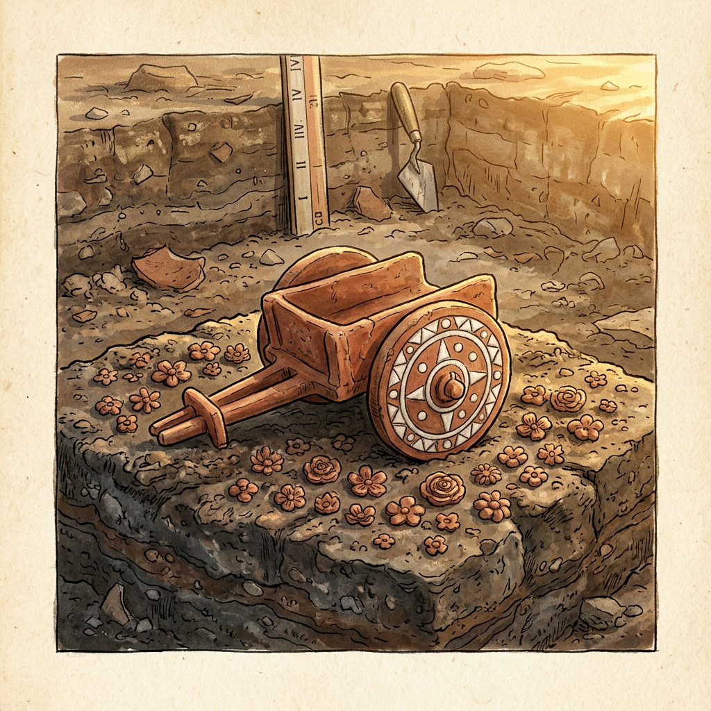 Excavation of 'Steatite-Inlaid' Toy Carts in Dholavira Points to 4,500-Year-Old Origins of Ritual Street Processions