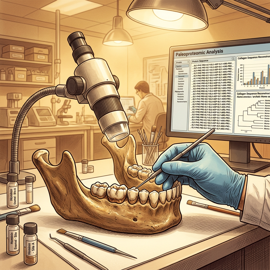 Proteomic Analysis of 150,000-Year-Old 'Didwana' Hominin Teeth Identifies a Distinctive Middle Pleistocene Lineage of Ancient South Asians