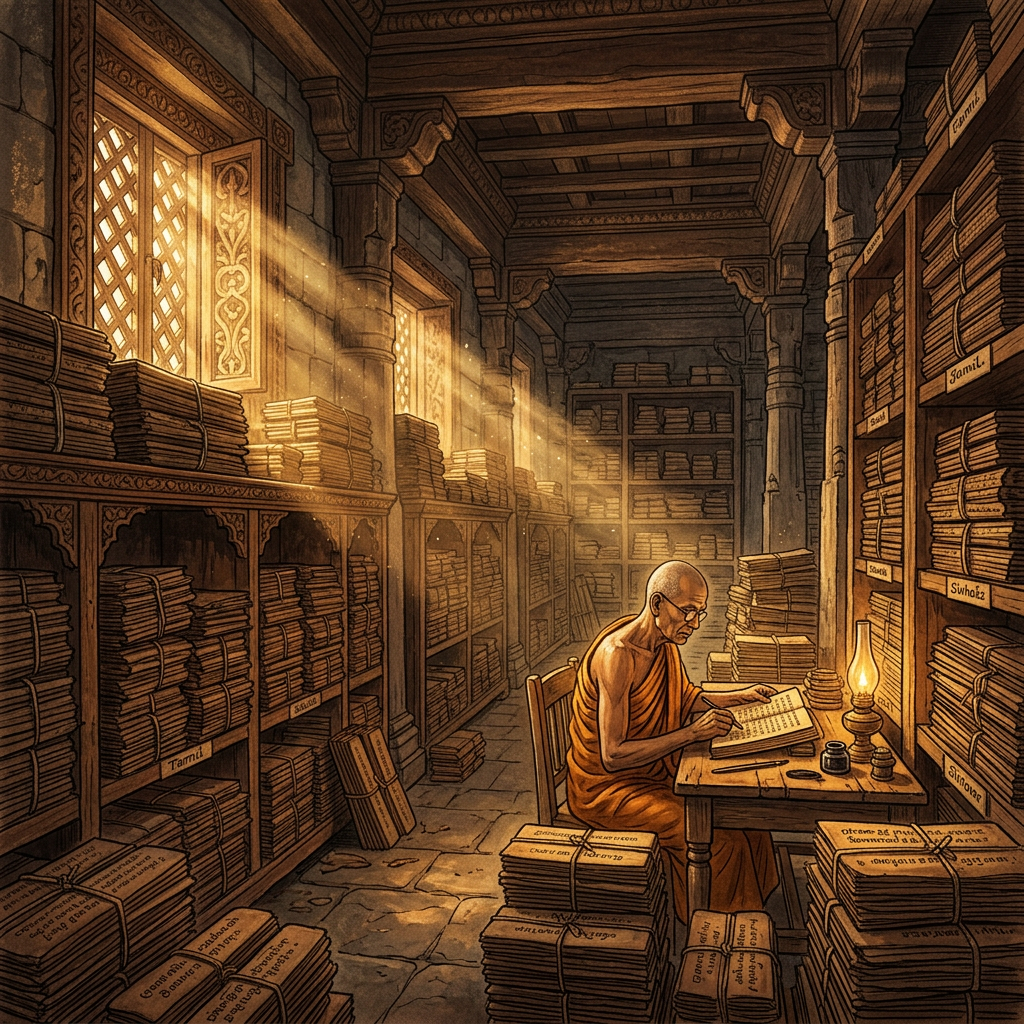 12th-Century 'Samsara-Nirodha' Fragments Discovered in the Western Ghats Detail Early Ethics of Renunciation