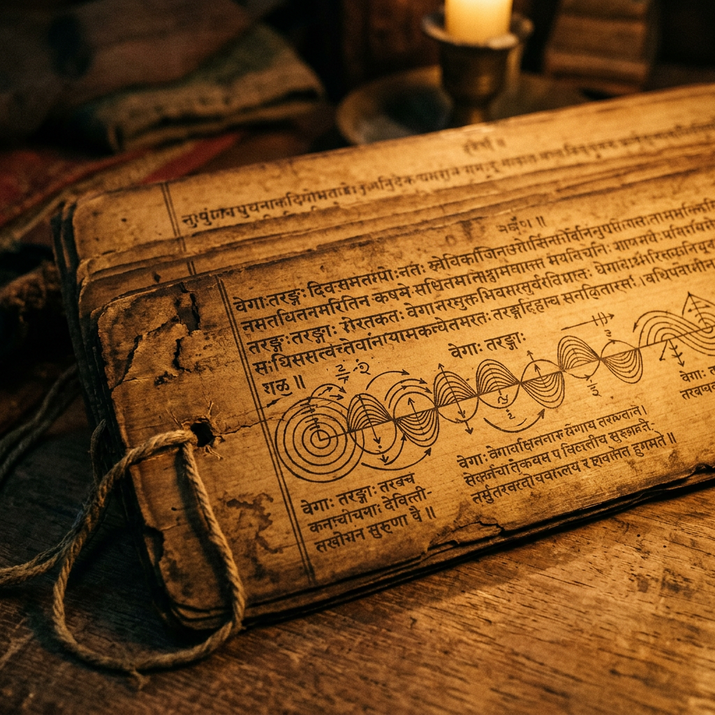 Computational Study of 10th-Century 'Kalyana-Kalpa' Manuscripts Reveals Advanced Sanskrit Algorithms for Modeling Non-Linear Wave-Phase Velocity