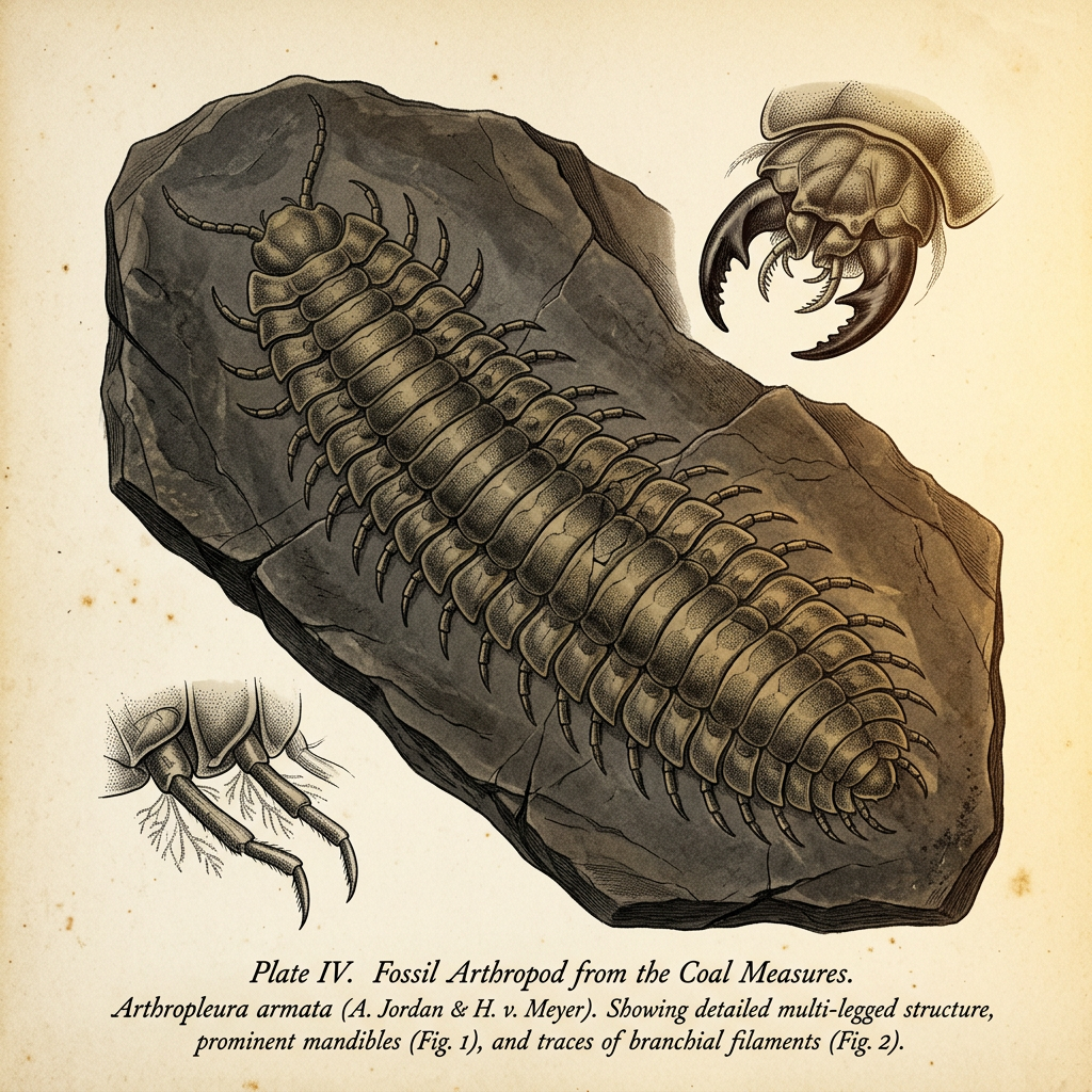 Fossil of a 180-Million-Year-Old 'Giant Aquatic Centipede' Species Identified in China's Yunnan Province