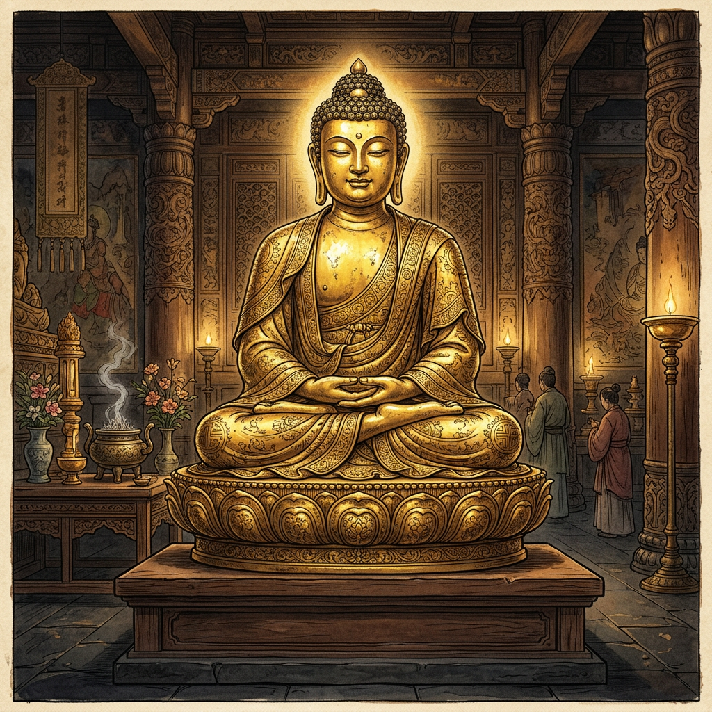 The British Museum Formally Repatriates a Rare 14th-Century 'Goryeo Dynasty' Gilt-Bronze Buddha to South Korea