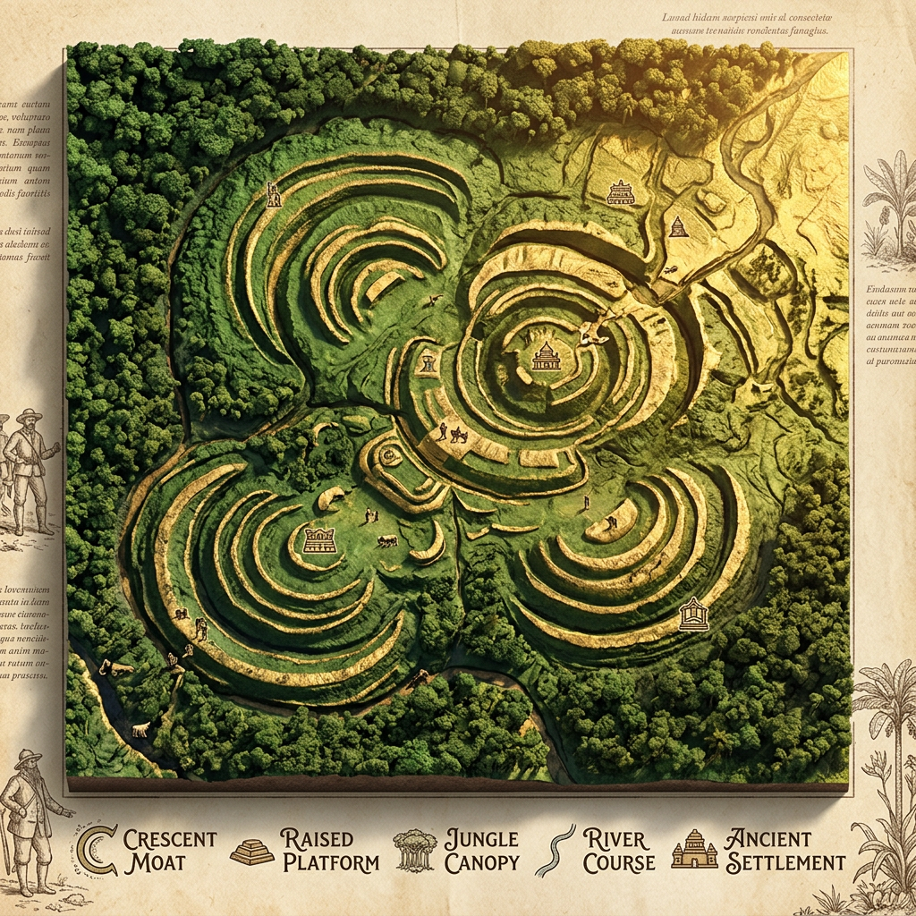 LiDAR Survey in Bolivia Identifies 'Crescent-Moat' Ceremonial Networks Linked to 2,000-Year-Old 'Festival of the Rising Silt'