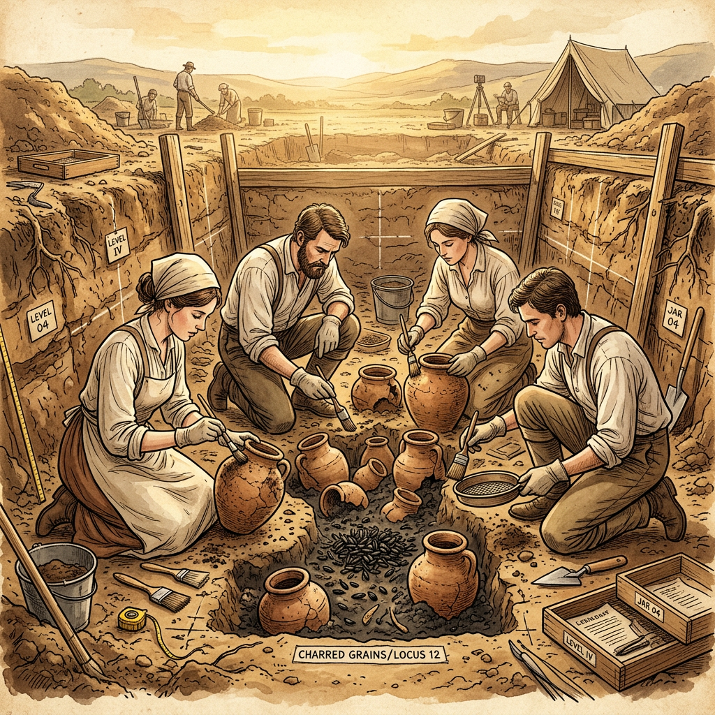 Harappan 'Botanical Laboratory' Uncovered at New Haryana Site Reveals Early Mastery of Crop Hybridization