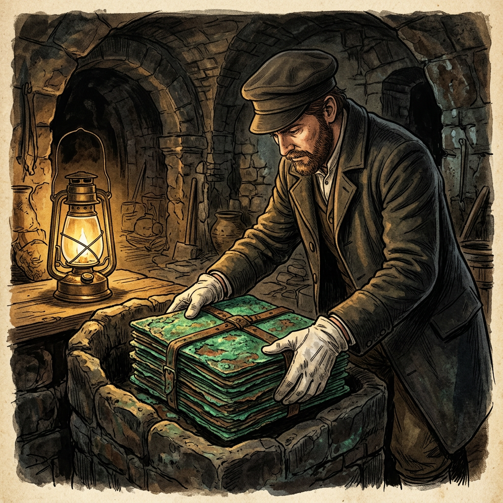 Restoration of 12th-Century 'Kakatiya' Trikuta Temple Reveals Hidden Subterranean 'Granite Library' of Copper Plates