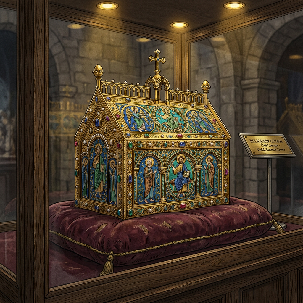 Cleveland Museum of Art Formally Repatriates Rare 11th-Century 'Bagratid Dynasty' Gold Reliquary to Georgia