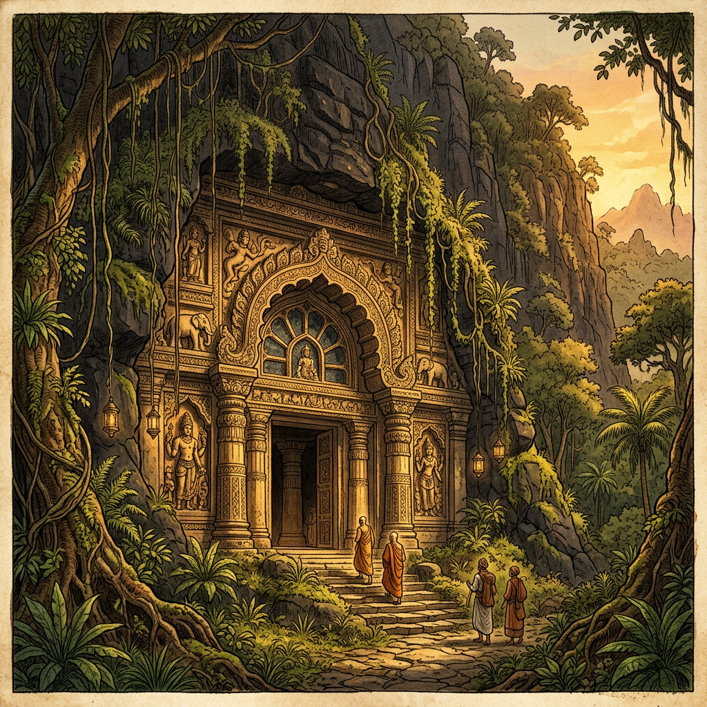 Exploration in Nanded Forests Reveals Previously Unknown 9th-Century Rashtrakuta Rock-Cut Sanctuaries